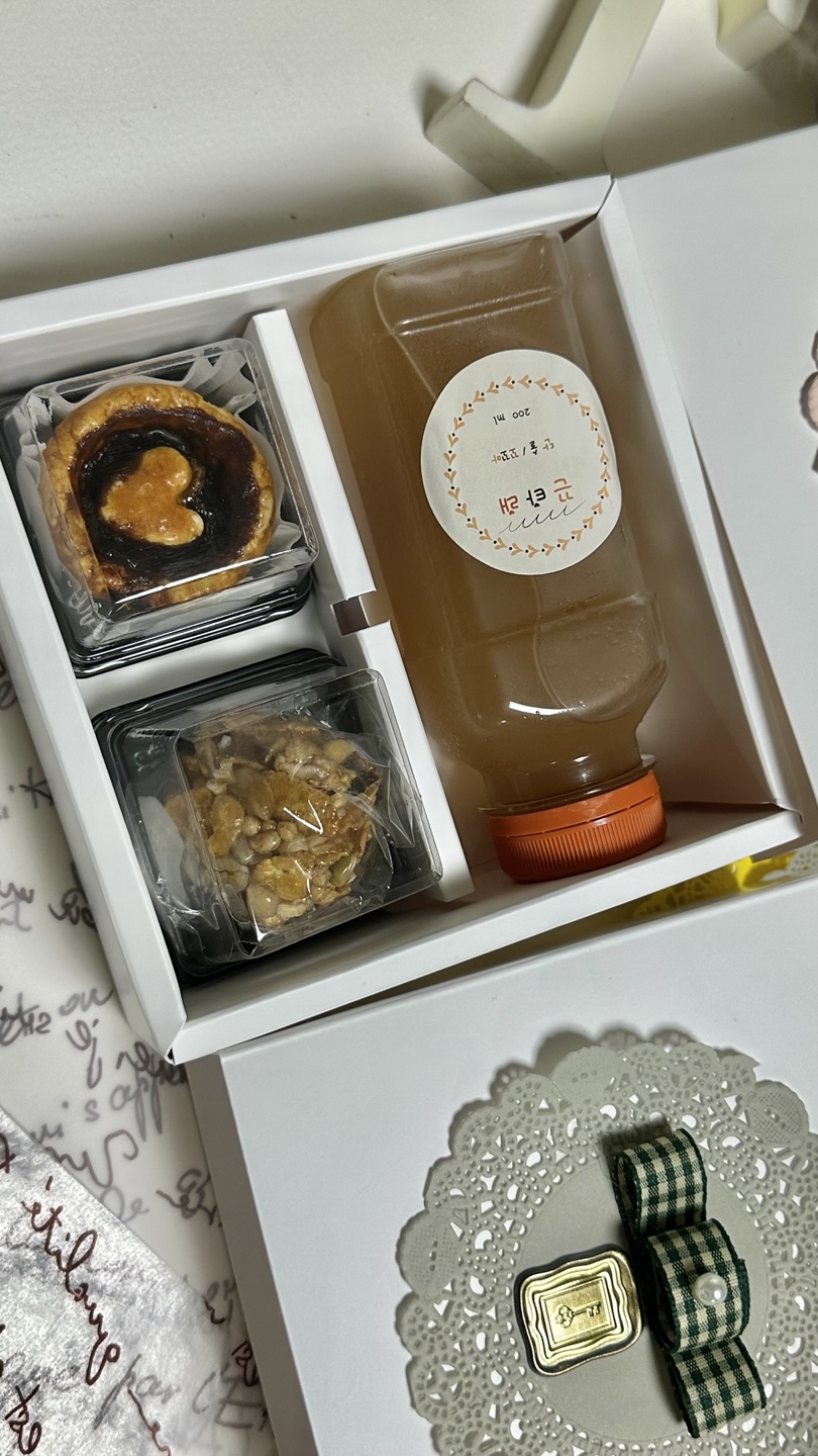 🫖단술+간식 2구🥧 단술,애플파이,에너지볼 회의다과로 가장 인기